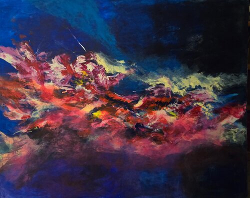 Sea of Fire by Terrence Dean, Painting for Sale on Singulart