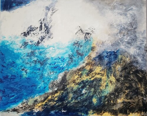 Earth and Sea, Part 2 von Terrence Dean, Malerei kaufen auf Singulart