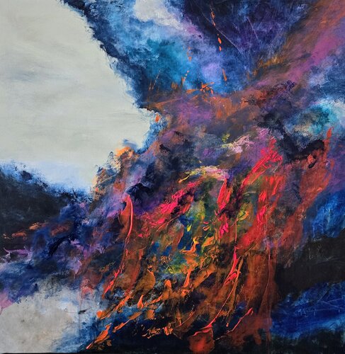 Blood-ravenous autumn van Terrence Dean, Schilderij te koop op Singulart