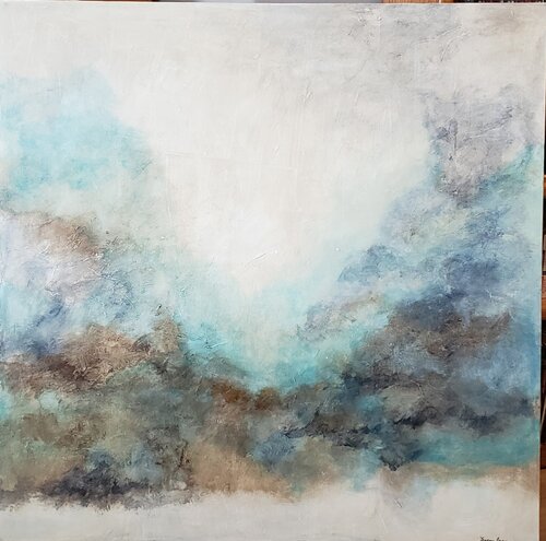 Light in the vale of forever van Terrence Dean, Schilderij te koop op Singulart