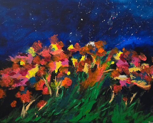 Garden of the Stars van Terrence Dean, Schilderij te koop op Singulart