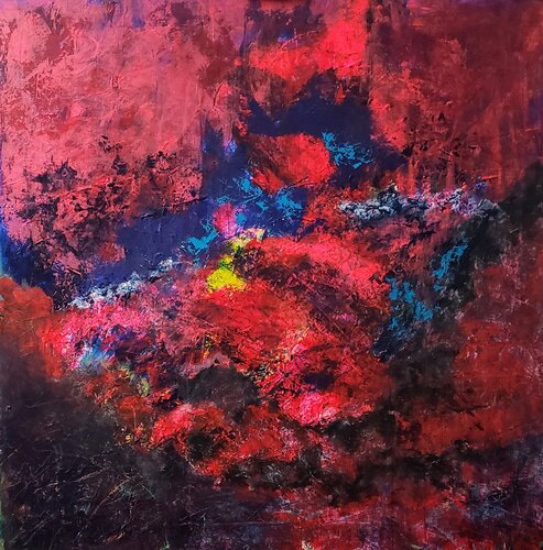 Alien Storm by Terrence Dean, 회화 for Sale on Singulart