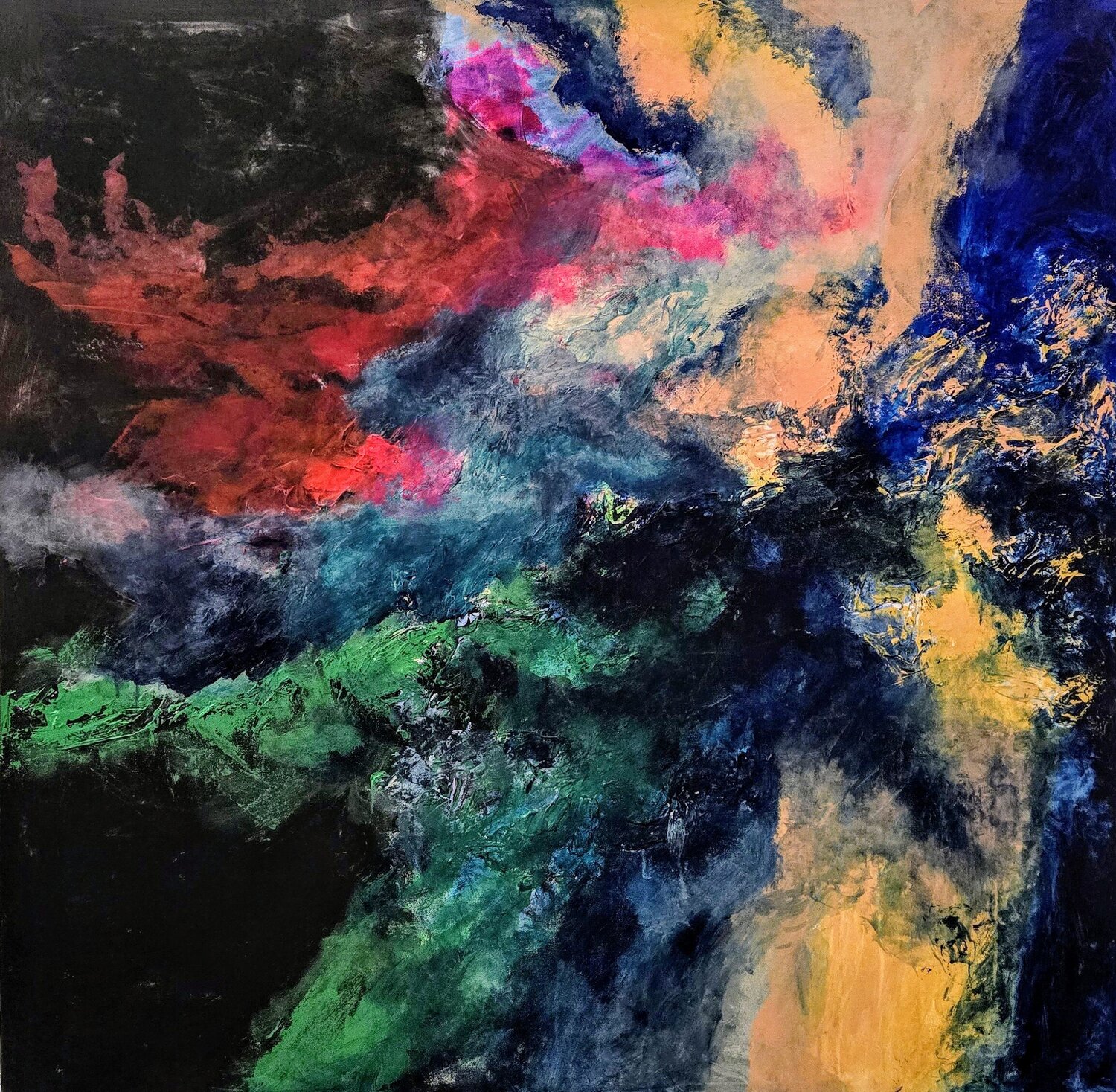 Around me sounds the night Terrence Dean