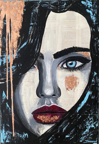 The dark side II van Jane Dawson, Schilderij te koop op Singulart