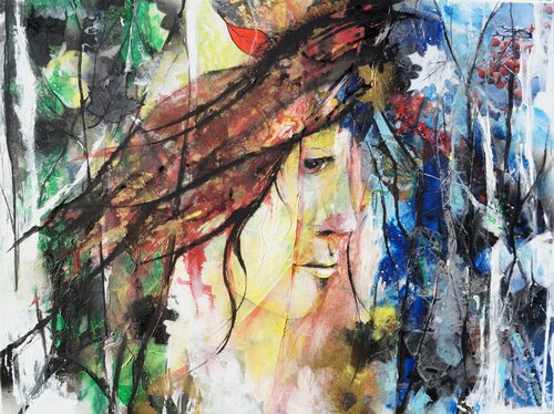 Verwandlung di Christine Schuldhaus, Pittura in vendita su Singulart