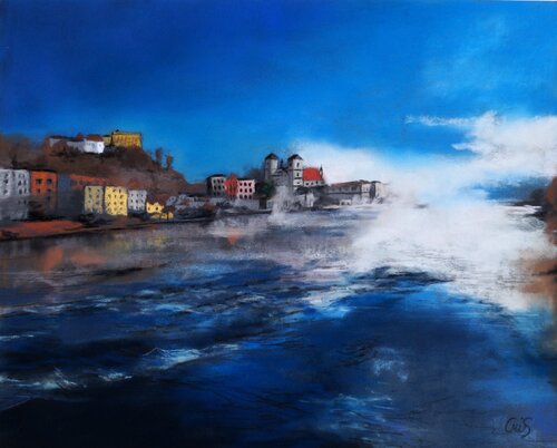 Passau di Christine Schuldhaus, Pittura in vendita su Singulart