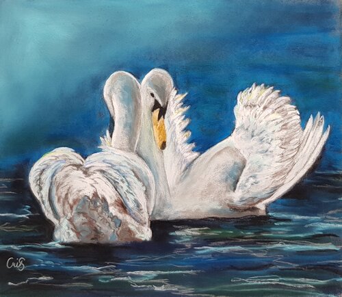 Partner by Christine Schuldhaus, Painting for Sale on Singulart