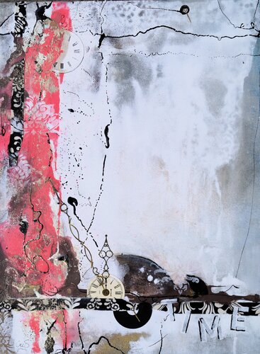 5 vor 12 di Christine Schuldhaus, Pittura in vendita su Singulart