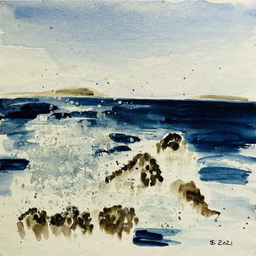 Croatia de Ines Saalfrank, Pintura a la venta en Singulart