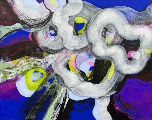 TENDER JUNGLE III van Yulia Ani, Schilderij te koop op Singulart