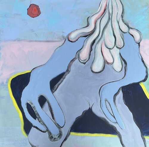 Lou, 47 de Yulia Ani, Pintura a la venta en Singulart