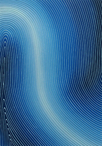 Ondes #2 van Jeremi Ca, Schilderij te koop op Singulart