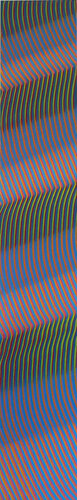 Iridescent lines in verticality di Jeremi Ca, Pittura in vendita su Singulart