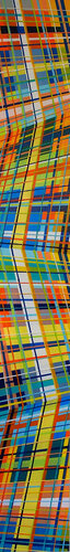 Rainbow in verticality van Jeremi Ca, Schilderij te koop op Singulart