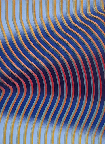 Small Iridescence #36 di Jeremi Ca, Pittura in vendita su Singulart