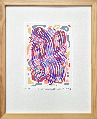 Trames d'Armorique #2 by Jeremi Ca, 소묘 for Sale on Singulart