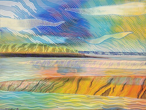 Paysage d'Armor #2 par Jeremi Ca, Peinture en vente sur Singulart