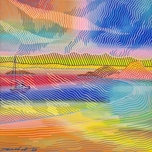 Paysage d'Armor #3 by Jeremi Ca, Painting for Sale on Singulart