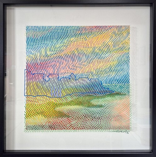 Cinetic Landscape #3 by Jeremi Ca, Painting for Sale on Singulart