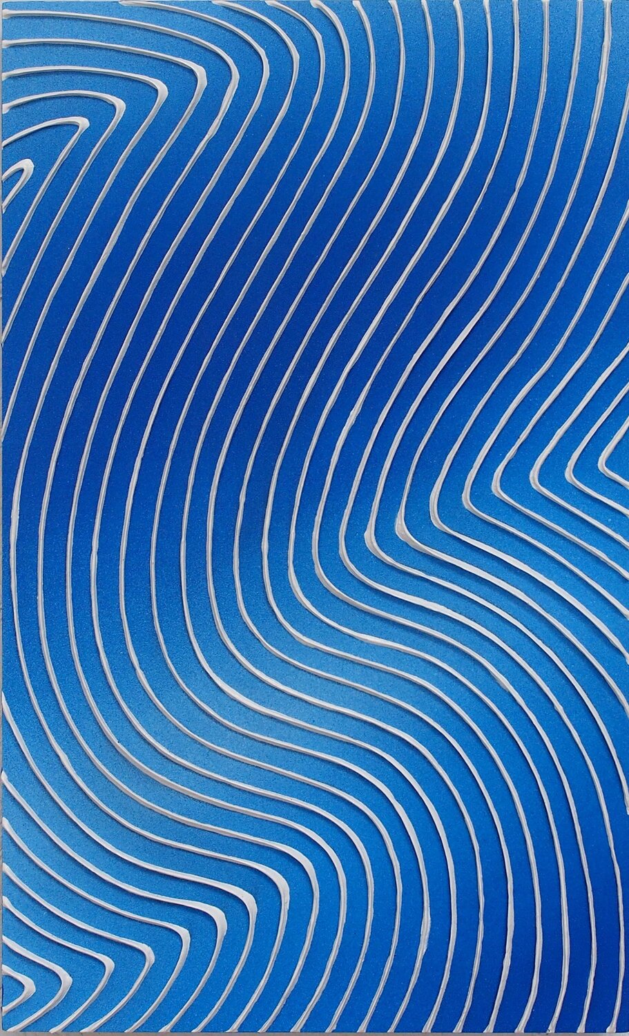 Ondes #4 The blue variation serie Jeremi Ca