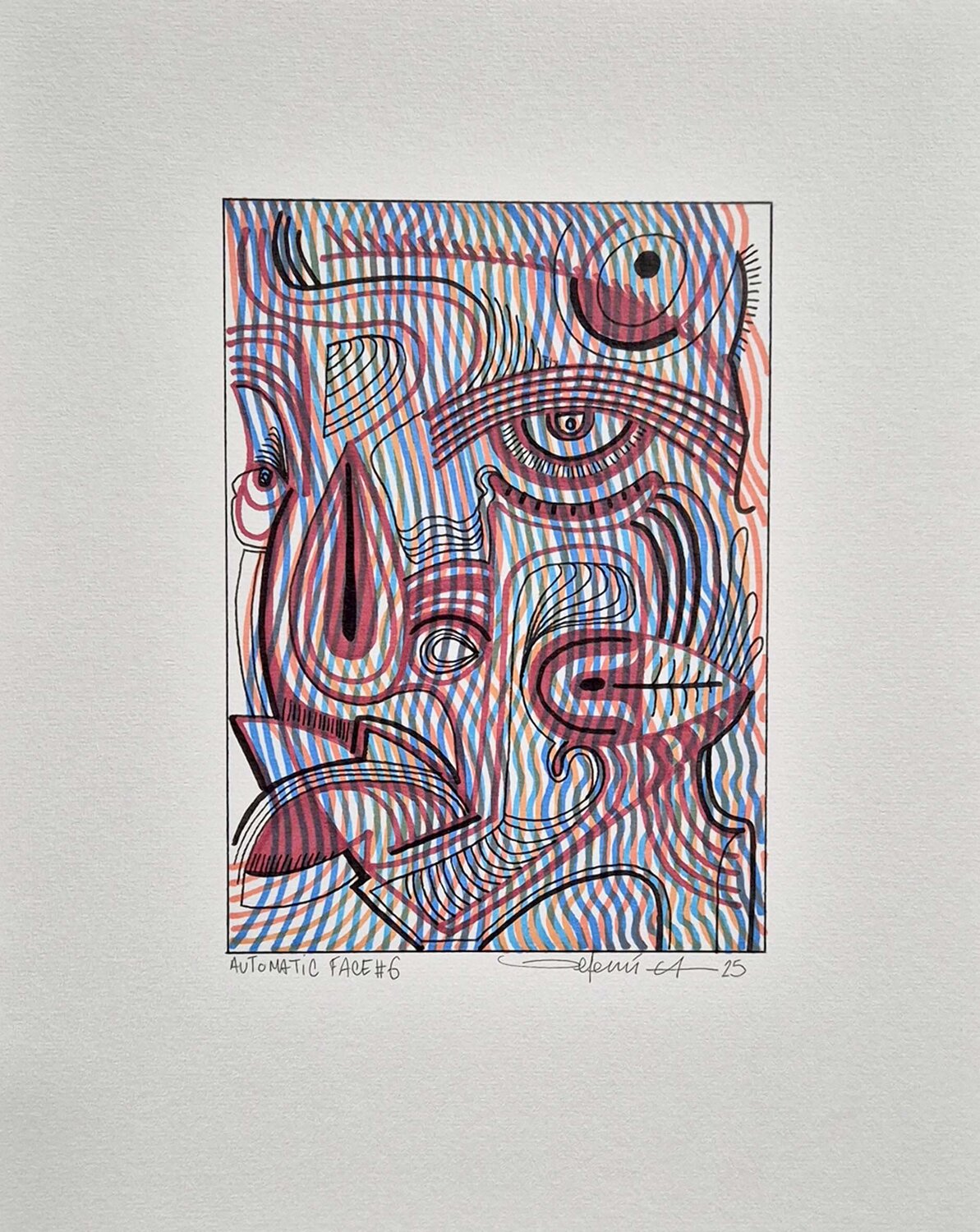 Automatic Face #6 Jeremi Ca