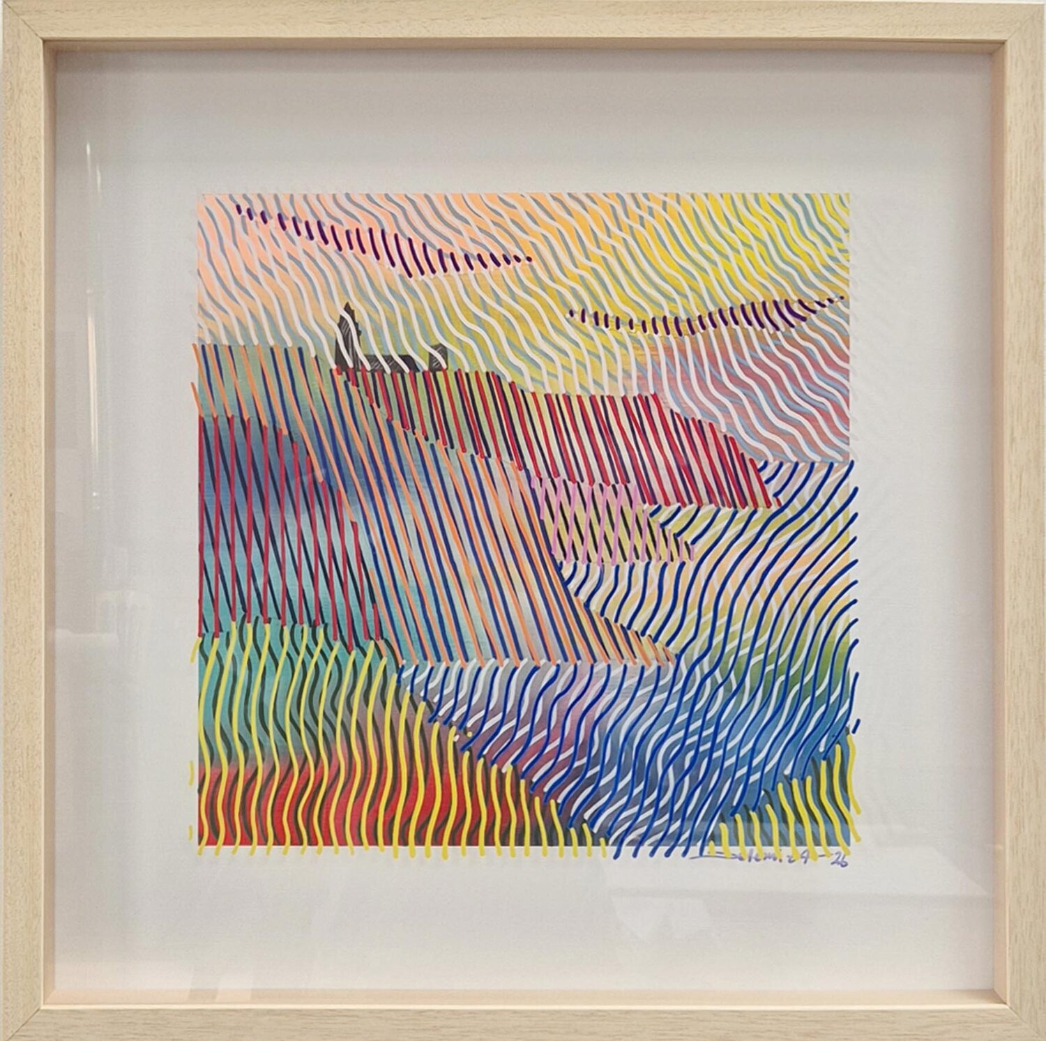 Cinetic Landscape #4 Jeremi Ca Pintura original en venta