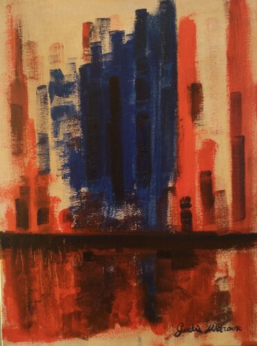 City View I: 27 seconds von Giulia Mercuri, Malerei kaufen auf Singulart