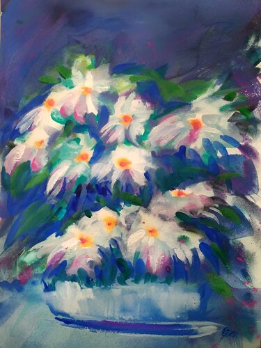 Flowerpot II von Giulia Mercuri, Malerei kaufen auf Singulart