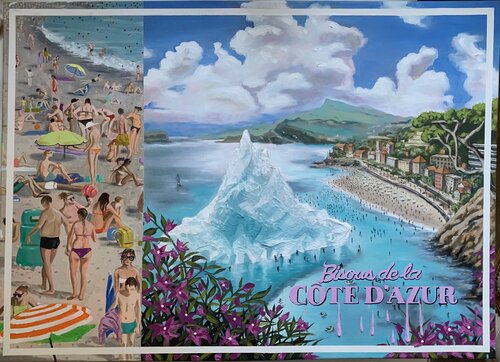 MIRAGE POSTCARD van ROBERT INESTROZA, Schilderij te koop op Singulart