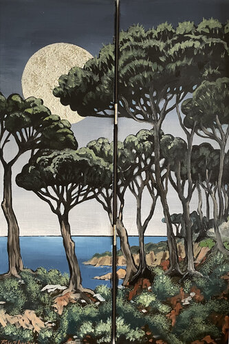 DUSK Nº3 DIPTYCH de ROBERT INESTROZA, Pintura a la venta en Singulart