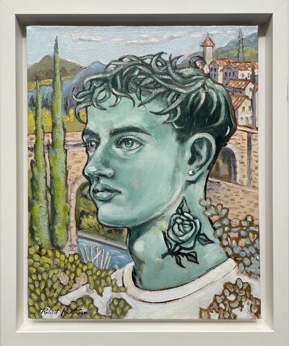 LE GAR DE GORDES de ROBERT INESTROZA, Pintura a la venta en Singulart