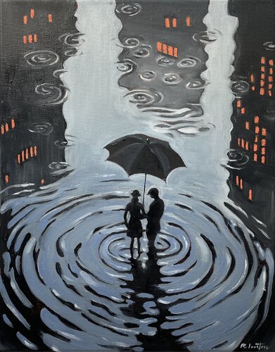 LE DELUGE di ROBERT INESTROZA, Pittura in vendita su Singulart