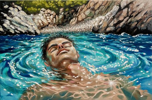 BLISS di ROBERT INESTROZA, Pittura in vendita su Singulart