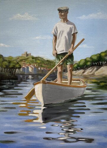 LE RAMEUR de ROBERT INESTROZA, Pintura a la venta en Singulart