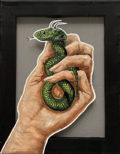 THE TEMPTATION de ROBERT INESTROZA, Pintura a la venta en Singulart