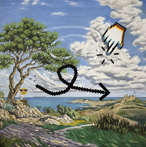 HOLIDAY IN THE SUN by ROBERT INESTROZA, 油畫 for Sale on Singulart