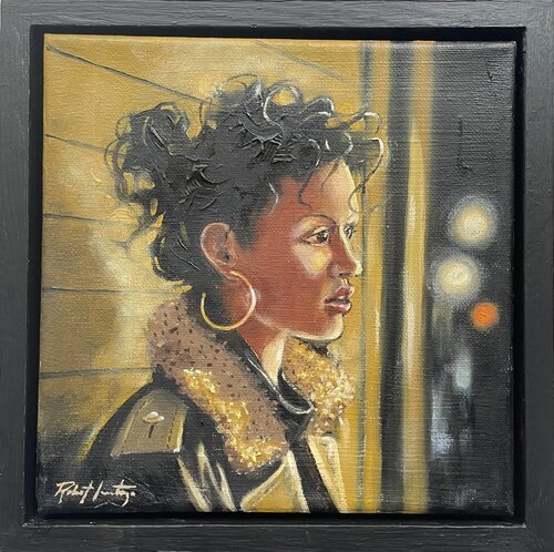 L'ATTENTE de ROBERT INESTROZA, Pintura a la venta en Singulart