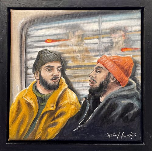 THE PHILOSOPHERS van ROBERT INESTROZA, Schilderij te koop op Singulart