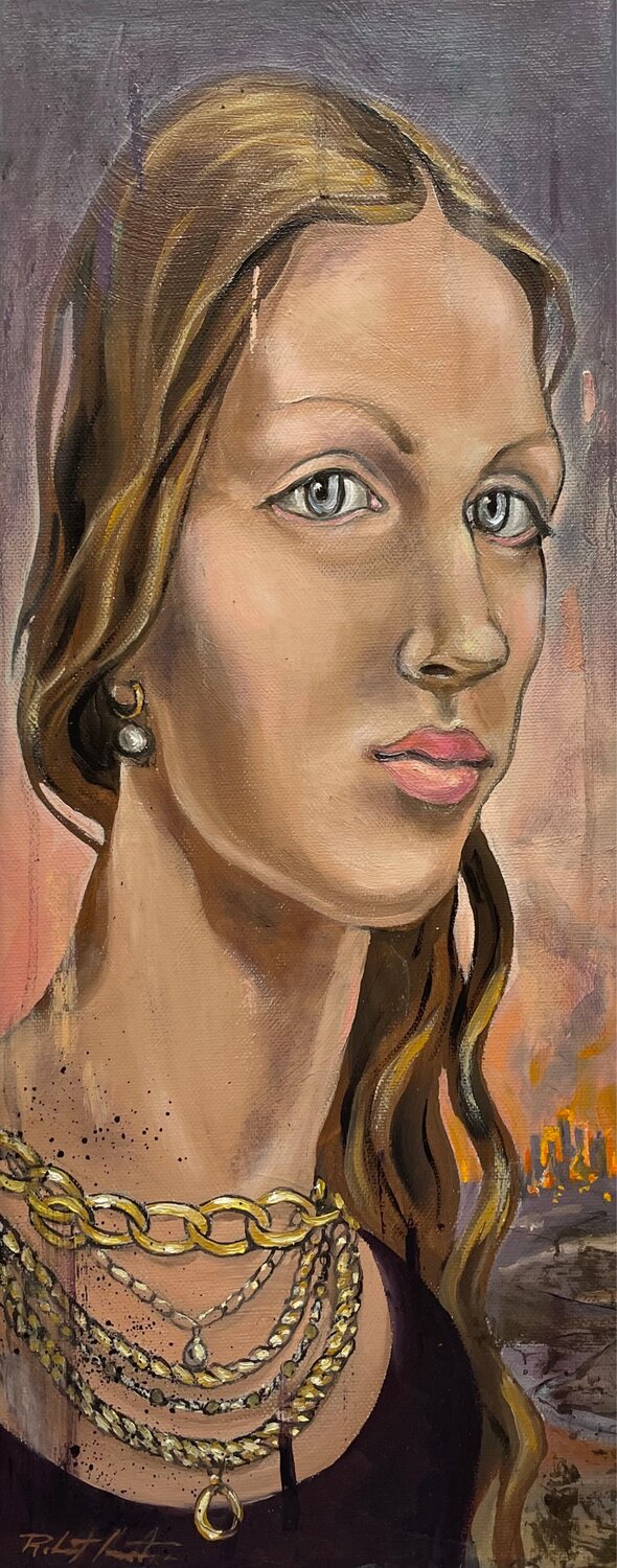AUBE I ROBERT INESTROZA Peinture originale à vendre