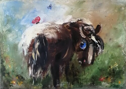 Pony de Galina Kolomenskaya, Pintura a la venta en Singulart