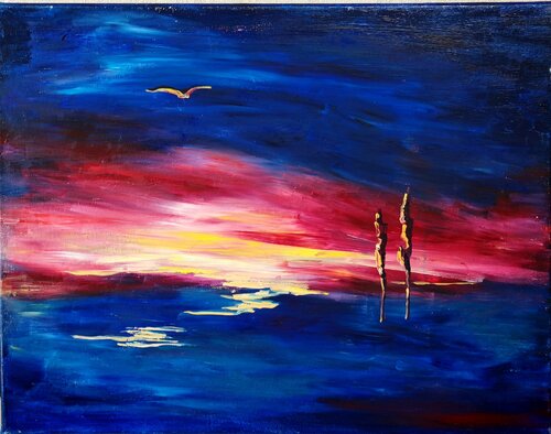 Evening by Galina Kolomenskaya, Painting for Sale on Singulart