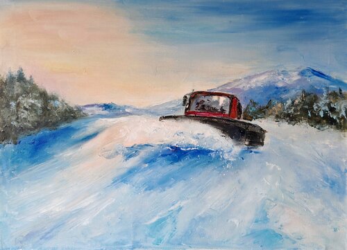 Ratrak par Galina Kolomenskaya, Peinture en vente sur Singulart