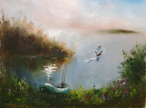 At the Break of Dawn von Galina Kolomenskaya, Malerei kaufen auf Singulart