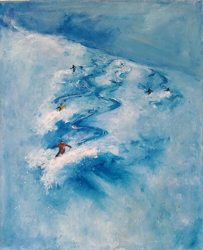 Freeride von Galina Kolomenskaya, Malerei kaufen auf Singulart