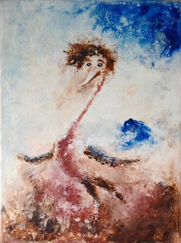 The Little Bird by Galina Kolomenskaya, Painting for Sale on Singulart