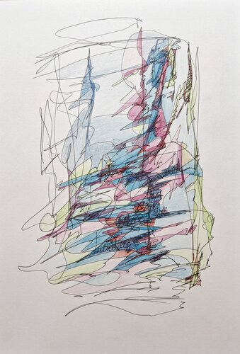 Spirit of Today by Galina Kolomenskaya, Drawing for Sale on Singulart