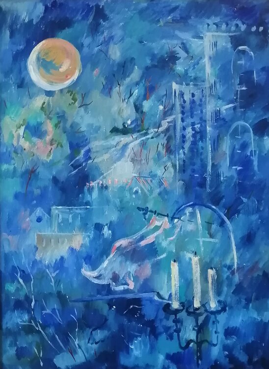 Night. Galina Kolomenskaya