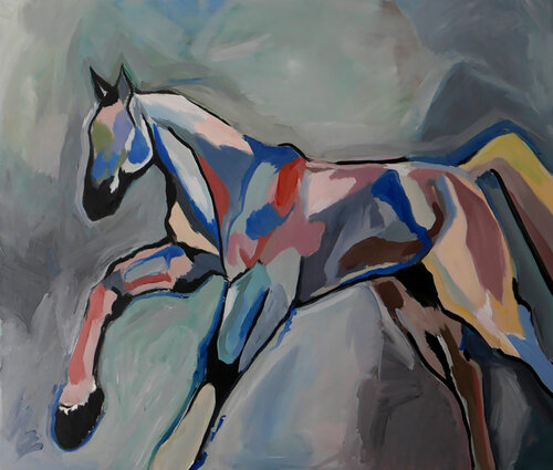 Courir van LAURE SAIGNE, Schilderij te koop op Singulart