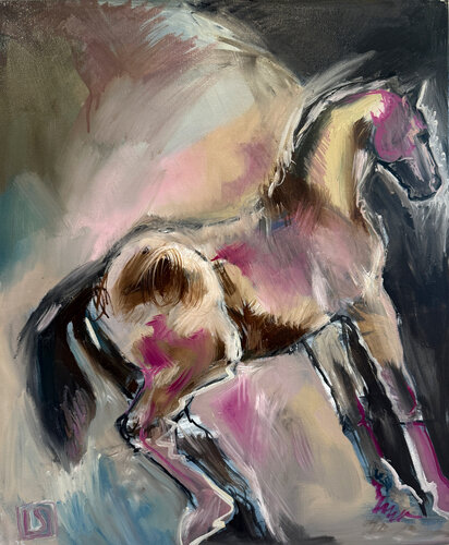 Hâlte by LAURE SAIGNE, Painting for Sale on Singulart