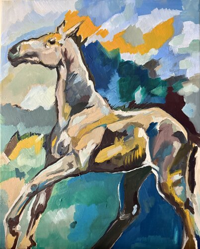 Instinct di LAURE SAIGNE, Pittura in vendita su Singulart